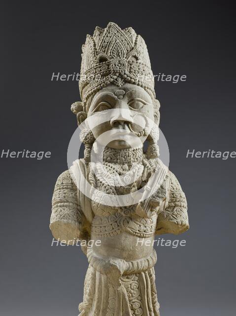 Architectural Bracket in the Form of a Celestial Musician (image 3 of 3), c.16th century. Creator: Unknown.