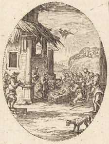 The Adoration of the Shepherds, c. 1631. Creator: Jacques Callot.