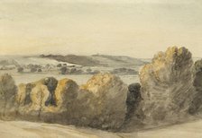 Dedham Vale From The Road To East Bergholt, Sunset, 1810. Creator: John Constable.