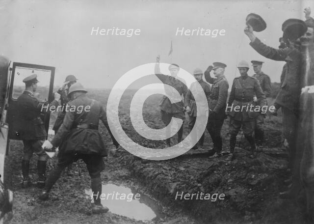 British Bid King Albert good by, 22 Nov 1917. Creator: Bain News Service.