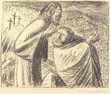 Anno Domini MCMXVI Post Christum Natum, 1916. Creator: Ernst Barlach.