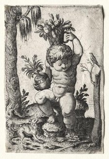 Boy with Fruit Basket, 1500s or 1600s. Creator: Unknown.