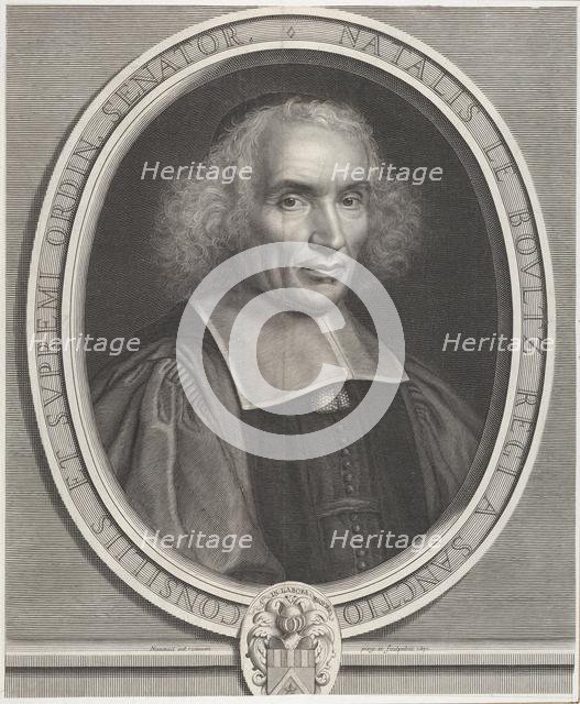 Noël Le Boultz, ca. 1671. Creator: Robert Nanteuil.