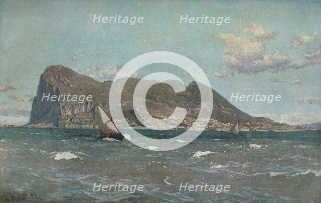 'Gibraltar', c1903-1904. Artist: Laurits Bernhard Holst.