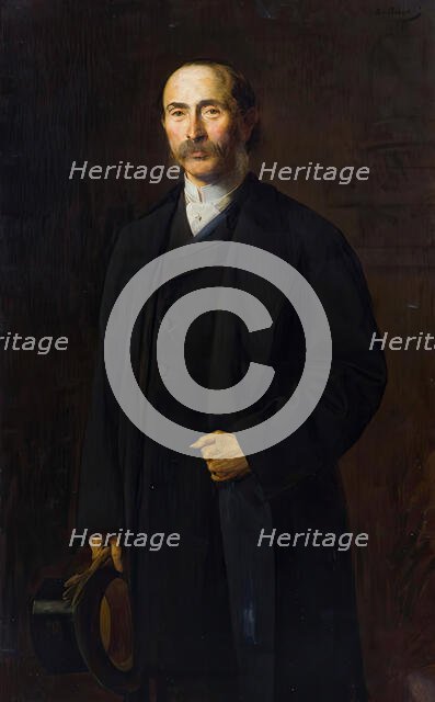 Sigmund Trebitsch, 1886. Creator: Heinrich von Angeli.