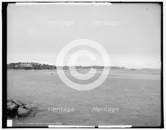The Harbor, looking in, Manchester, Mass., c1907. Creator: Unknown.