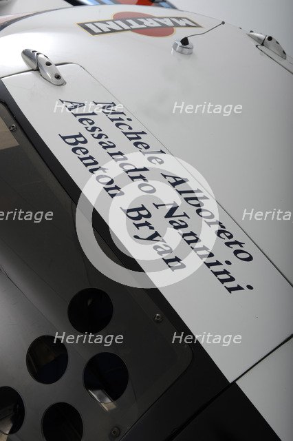 Lancia Martini Le Mans car chasis no 0007 1983. Artist: Simon Clay.