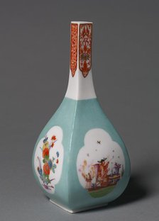 Saki Bottle, c. 1730. Creator: Meissen Porcelain Factory (German); Johann Gregor Herold (German, 1696-1775), probably by.