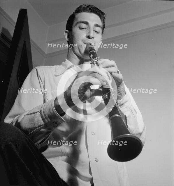 Portrait of Buddy De Franco, New York, N.Y., ca. Sept. 1947. Creator: William Paul Gottlieb.