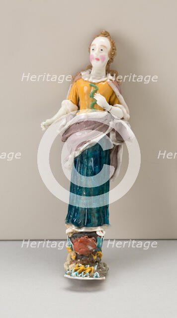 Girl, France, Late 17th to early 18th century. Creator: Verres de Nevers.