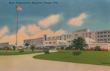 'New Tuberculosis Hospital, Tampa, Fla.', c1940s. Artist: Unknown.