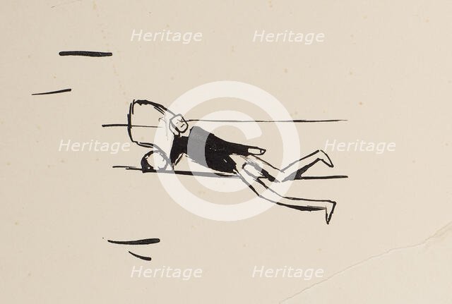 From the Black Notebook, ca 1923. Creator: Kafka, Franz (1883-1924).