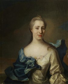 Maria Charlotta Silfverstjerna, c1730s. Creator: Johan Henrik Scheffel.