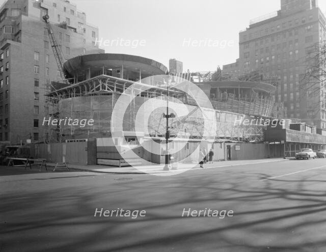 Guggenheim Museum, 88th St. & 5th Ave., New York City, 1957. Creator: Gottscho-Schleisner, Inc.