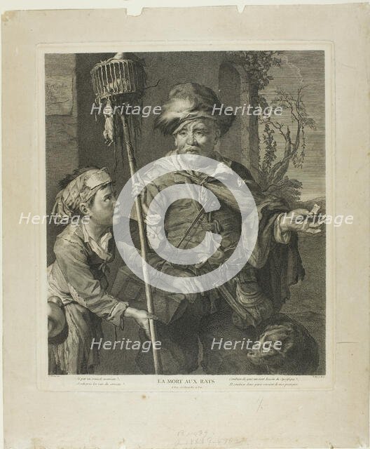 The Rat Killer, n.d. Creator: Pierre François Basan.