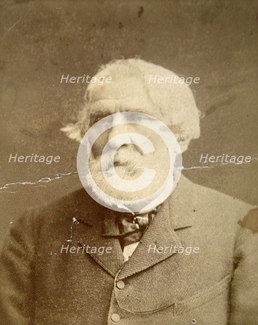 Ivan Turgenev, Russian author, 1870. Artist: Konstantin Schapiro