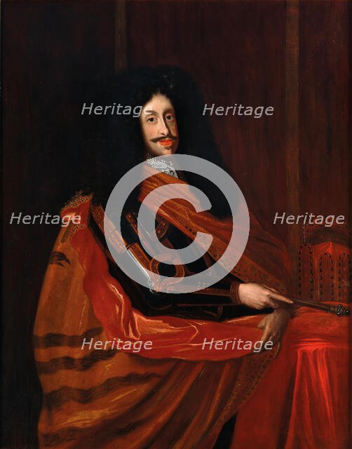Portrait of Emperor Leopold I (1640-1705), um 1700. Creator: Anonymous.
