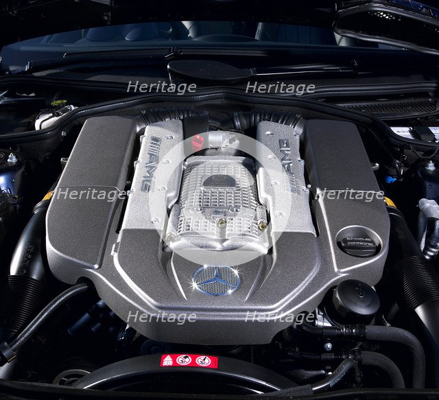 2003 Mercedes Benz SL55 AMG. Artist: Unknown.