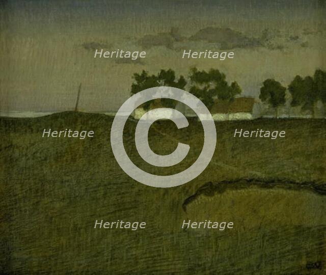 Landscape, 1894-1943. Creator: Edvard Weie.