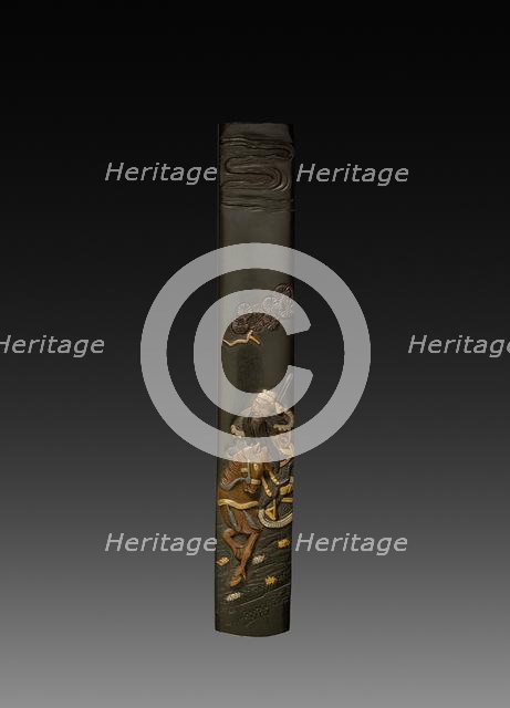 Knife Handle (Kozuka), c 1800s. Creator: Unknown.