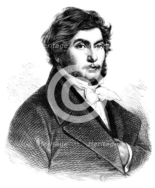 Jean-François Champollion, (1790-1832), 1881. Artist: Gaston Maspero