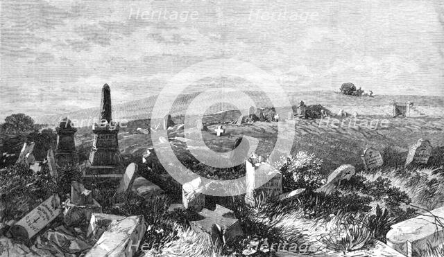 The Crimea Revisited: graves of British soldiers, 1869. Creator: Unknown.