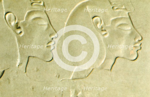 Akhenaten, Egypt, 1375 BC. Artist: Unknown