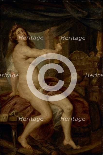 The Death of Dido, about 1640. Creator: Workshop of Peter Paul Rubens.