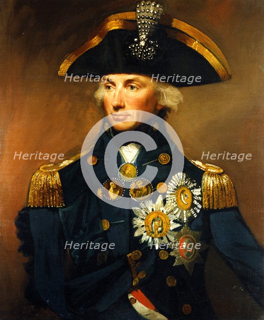 Rear Admiral Sir Horatio Nelson, 1798-1799.Artist: Lemuel Francis Abbott