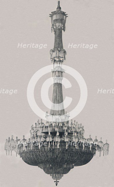 'The Dome Chandelier', 1939. Artist: Unknown.