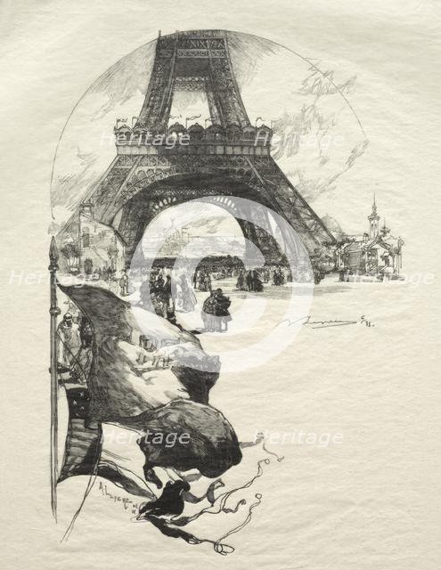 La Tour Eiffel. Creator: Auguste Louis Lepère (French, 1849-1918).