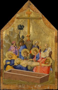 The Lamentation, ca. 1330-35. Creator: Master of the Saint George Codex.