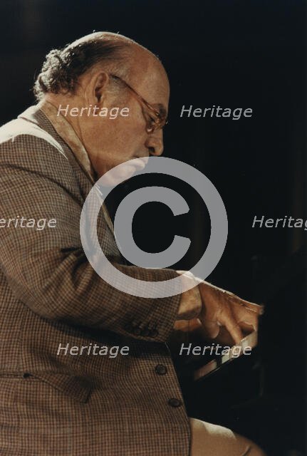 George Wein, North Sea Jazz Festival, Netherlands, 1992. Creator: Brian Foskett.