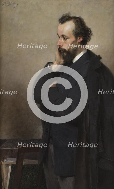 Portrait de Loÿs Delteil. Creator: Paul Mathey.