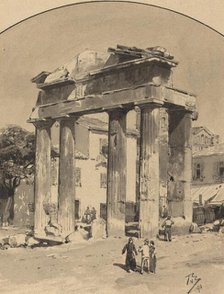 Old Market Gate, 1890. Creator: Themistocles von Eckenbrecher.