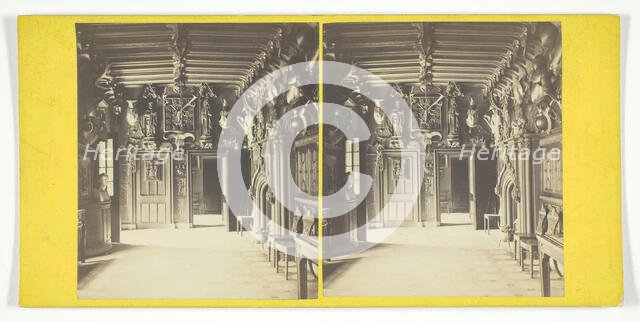 Abbotsford - The Hall, Mid 19th century. Creator: George Washington Wilson.