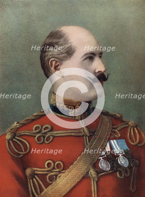 Major General Charles WH Douglas, Commanding 9th Brigade, South Africa Field Force, 1902.Artist: Ball
