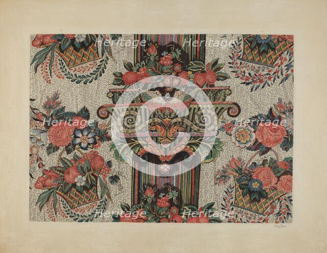 Printed Cotton, c. 1941. Creator: Catherine Fowler.
