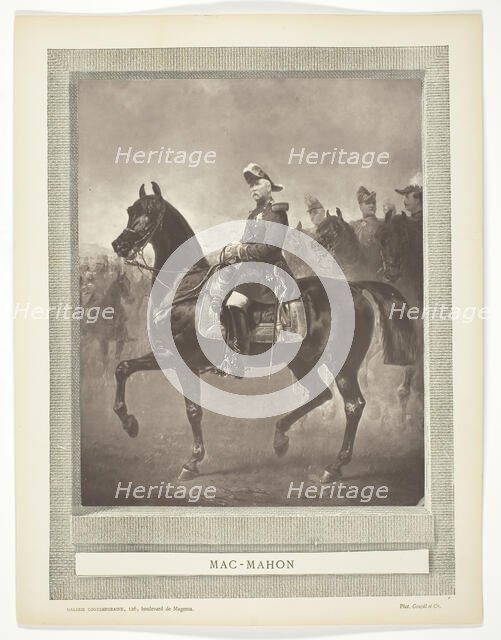 Mac-Mahon, c. 1876. Creator: Goupil and Co.