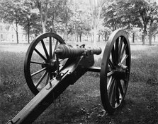 Old cannon captured from French, U.S. Arsenal, Springfield, Mass., c1905. Creator: Unknown.