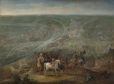 French Commanders at the Siege of Rheinberg, 1672, c.1675. Creator: Lambert de Hondt II.