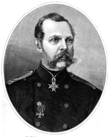 His Imperial Majesty Alexander II., Czar of Russia, 1874. Creator: William Biscombe Gardner.