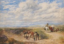 Keep the Left Road, 1854. Creator: David Cox the Elder.