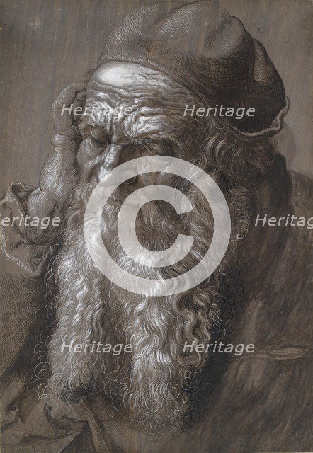 An old Man aged 93 (St Jerome), late 16th century. Artists: Hans Hoffman, St Jerome.