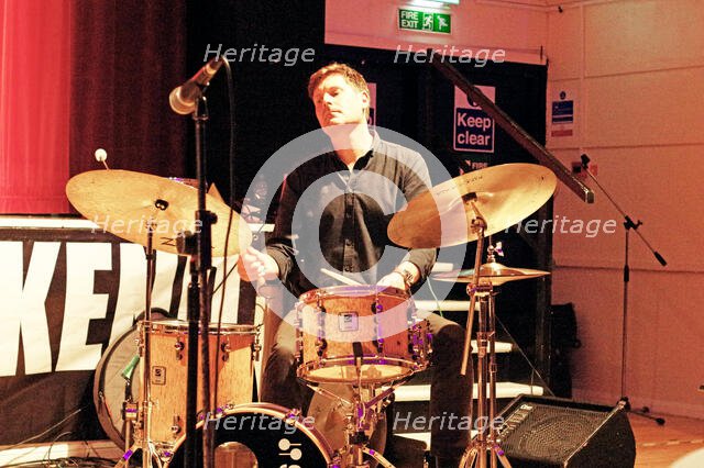 Wesley Gibbens, Darius Brubeck Quartet, Battle Jazz Festival, Battle, East Sussex, July 2023. Creator: Brian O'Connor.