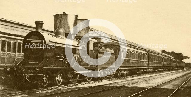 'Dublin-Belfast Express, Great Northern of Ireland Railway', 1930. Creator: Unknown.