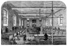 The Great Schools of England: one of the dormitories at Christ's Hospital School, 1862. Creator: Unknown.
