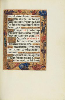 Decorated Text Page; Spinola Hours, about 1510-1520. Creator: Unknown.