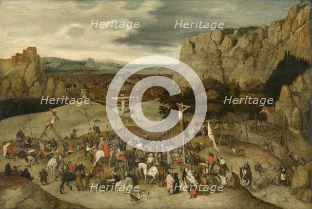 Calvary, c1580-1630. Creator: Pieter Brueghel the Younger.