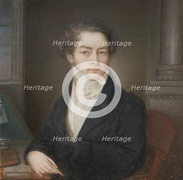 Self portrait, 1820. Creator: Anders Gustaf Andersson.